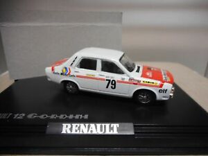 【送料無料】模型車 モデルカー ルノーゴルディーニモンテカルロラリーノレフrenault 12 gordini monte carlo rally 143 norev usedwrong boxsee photos