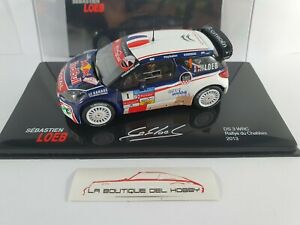 【送料無料】模型車 モデルカー シトロエンラリーデュシャブリローブアルタヤスケールcitroen ds3 wrc rallye du chablis s loeb 2013 altaya scale 143