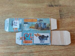 【送料無料】模型車 モデルカー マッチボックスオリジナルボックスフォードトターハローmatchbox original box no 46 ford tractor amp; harrow