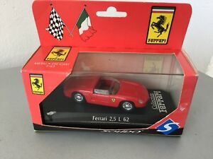 【送料無料】模型車 モデルカー ヴィンテージフェラーリメタルレッドレッドスケールvintage solido ferrari 25l 62 metal red red 1964 143 scale nib