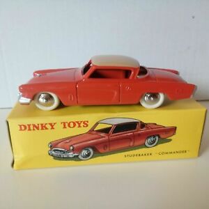 【送料無料】模型車 モデルカー ディンキートイズカーメタルスチュードベーカーコマンダーレッドアートdinky toys car metal studebaker commander red art 24 y