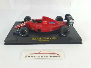 【送料無料】模型車 モデルカー フェラーリマンセルアルタヤスケールferrari f189 n mansell 1989 altaya scale 143