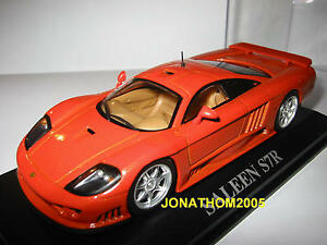 【送料無料】模型車 モデルカー サリーンオレンジen s7r orange 143