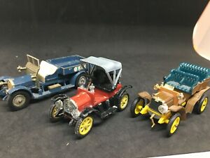 【送料無料】模型車 モデルカー リオジスマッチボックスオペルクロスリーフィアットロットモデルrio ziss matchbox 143 opel, crossley, fiat lot 3 models