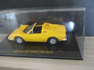 【送料無料】模型車 モデルカー フェラーリディノイエロー143 ferrari dino 246 gtsyellow