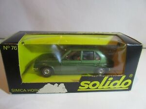 【送料無料】模型車 モデルカー ソリドシムカホライゾンオリジナルsolido simca horizon n 76originalold toy