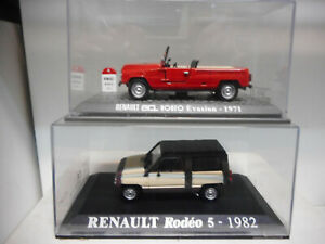 【送料無料】模型車 モデルカー ルノーロデオハシェットrenault rodeo 4 evasion 1971 5 1982 hachette 143