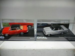 【送料無料】模型車 モデルカー オペルカデットシルバーブラックイーグルモス