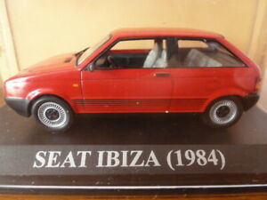 【送料無料】模型車 モデルカー シートイビサseat ibiza glx 15 1984 143