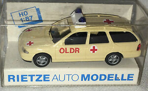 【送料無料】模型車 モデルカー リーツェスペシャルモデルフォードモンデオオールドrietze special model ? ford mondeo ghia red cross oldr, h0 187, ovp