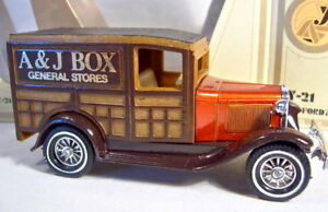 【送料無料】模型車 モデルカー マッチボックスフォードモデルウッディワゴンミントmatchbox moy y21b ford model a woody wagon a amp; j mint in box