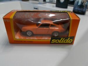 【送料無料】模型車 モデルカー ソリッドポルシェターボsolido 143 porsche 911 turbo 63