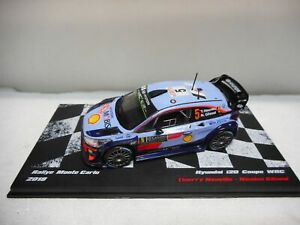 【送料無料】模型車 モデルカー ヒュンダイモンテカルロラリーヌーヴィルアルタヤhyundai i20 wrc monte carlo rally 2018 neuville altaya ixo 143