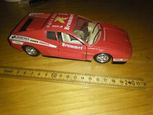 【送料無料】模型車 モデルカー イタリアブラゴフェラーリテスタロッサスケールburago made in italy ferrari testarossa 1984 scale 1 24