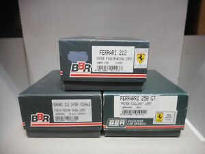 【送料無料】模型車 モデルカー ロットボックスlot 3 boxesbbr 143 usedsee photos