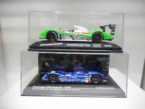 【送料無料】模型車 モデルカー ハイブリッドヘレデュマンアルタヤcourage c60 hybrid 24 heures du mans 2002 2005 altaya ixo 143