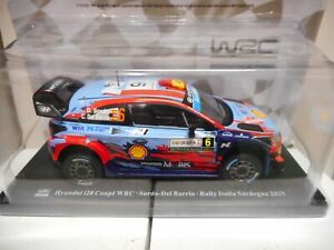 【送料無料】模型車 モデルカー ヒュンダイクーペラリーイタリアサルデーニャダルサルヴァットhyundai i20 coupe wrc rally italy sardegna 2019 d dull ixo salvat 124