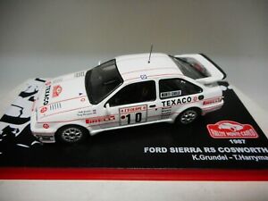 【送料無料】模型車 モデルカー フォードシエラコスワースモンテカルロラリーグランデルアルタヤford sierra rs cosworth monte carlo rally 1987 grundel altaya ixo 143