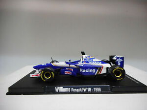 【送料無料】模型車 モデルカー ウィリアムズルノーデイモンヒルフォーミュラwilliams renault fw18 damon hill 1996 formula f1 rba 143