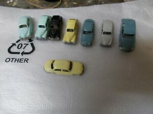 【送料無料】模型車 モデルカー ロットミニチュアジュフタイヤlot 7 miniature cars jouef oh white tires