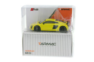 【送料無料】模型車 モデルカー アウディプラスイエローベガスイエローターマックワークスグローバルaudi r8 v10 plus yellow vegas yellow 164 tarmac works global 64