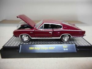 【送料無料】模型車 モデルカー ダッジヘミマシンdodge charger hemi 1966 m2 machines 164