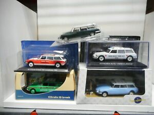 【送料無料】模型車 モデルカー シトロエンブレークガソリンハーンノレフアトラスcitroen id 19 break 1967, 1963 rtl, ambulance, petrole hahn norev atlas 143