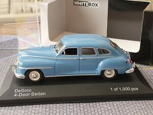 【送料無料】模型車 モデルカー ホワイトボックスデソトクライスラーセダンドアwhitebox 143 de soto chryslersedan 4door 1946