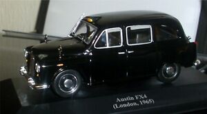 【送料無料】模型車 モデルカー デアゴスティーニオースティンボックスブリスターカードdeagostini, austin fx 4, bauj 1965 degree 143, boxed and on blister card