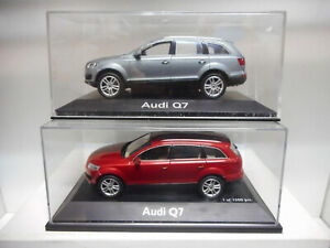 【送料無料】模型車 モデルカー アウディグレーレッドシュコaudi q7 4l 20062015 grey red schuco 143｜hokushin