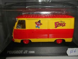 【送料無料】模型車 モデルカー プジョーシルクファニーコレクションプジョーハシェットpeugeot j7 1966 cirque fany collection peugeot hachette 143