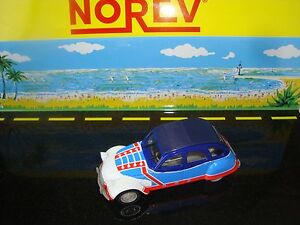 【送料無料】模型車 モデルカー ミニチュアシトロエンバスケットボールボックスminiature citroen 2 cv 6 1977 143 basketball in box