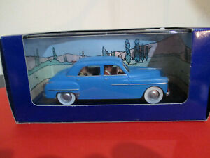 【送料無料】模型車 モデルカー ヴォイトゥールティンチンダッジコロネエルジェムーランサートvoiture tintin dodge coronet 1949 herge moulinsart 2004 143