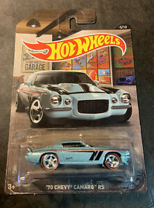 【送料無料】模型車 モデルカー ホットホイールカスタムシェビーカマロリアルライダーズhot wheels custom ‘70 chevy camaro with real riders|hokushin