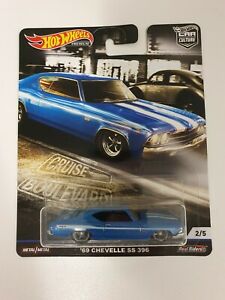 【送料無料】模型車 モデルカー ホットホイールカーカルチャーシェベルhot wheels car culture 69 chevelle ss 396