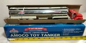 【送料無料】模型車 モデルカー アモコトタートレーラータンカーamoco tractor trailer tanker limited edition 1 of 18,000