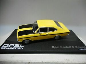 【送料無料】模型車 モデルカー オペルカデットクーペイーグルモスopel kadett b coupe 196573 eaglemoss ixo 143