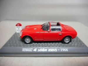 【送料無料】模型車 モデルカー ルノーソヴァムハシェットrenault 4l sovam 850vs 1966 hachette 143