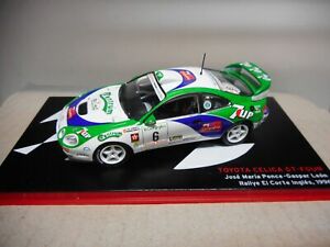 【送料無料】模型車 モデルカー トヨタセリカラリーエルコルテイングルスポンセアルタヤイソtoyota celica gtfour rally el corte ingles 1996 ponce 143 altaya ixo