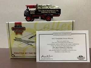 【送料無料】模型車 モデルカー ヨークシャースチームワゴンマッチボックスモデルmatchbox models of yesteryear yas 04 yorkshire steam wagon