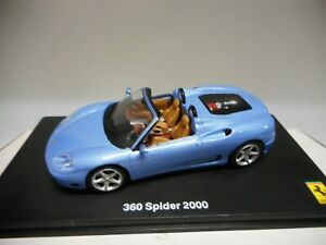 【送料無料】模型車 モデルカー フェラーリスパイダーフェラーリコレクションferrari 360 spider 2000 ferrari gt collection ixo 143