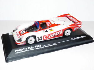 【送料無料】模型車 モデルカー イショアルタヤルマンポルシェキヤノンランマー24h26m car 143 ixo altaya 24 hours le mans porsche 956 1983 canon 14 lammers