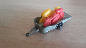 【送料無料】模型車 モデルカー フランスマジョレットトレーラーグレーmajorette no 21780 trailer grey made in france