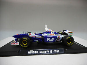 【送料無料】模型車 モデルカー ウィリアムズルノージャックヴィルヌーヴフォーミュラwilliams renault fw19 jacques villeneuve 1997 formula f1 rba 143