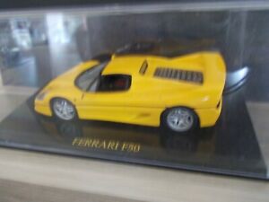 【送料無料】模型車 モデルカー フェラーリイエロー143 ferrari f50 yellow