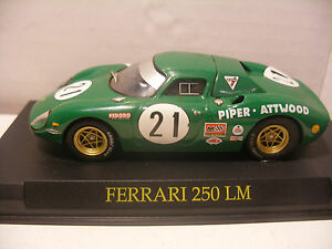 【送料無料】模型車 モデルカー レースカーハシェットコレクションフェラーリrace car ixohachette 143 collection ferrari 250 lm
