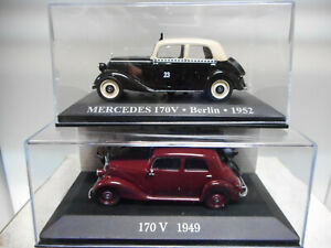 【送料無料】模型車 モデルカー メルセデスベンツタクシーベルリンアルタヤmercedesbenz 170 v w136 red taxi berlin altaya ixo 143