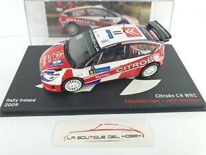 【送料無料】模型車 モデルカー シトロエンラリーアイルランドオジェアルタヤスケールcitroen c4 wrc rally ireland s ogier 2009 altaya scale 143