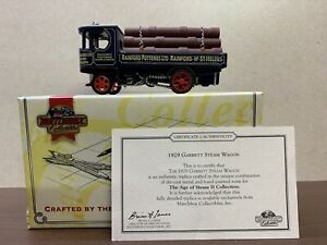 【送料無料】模型車 モデルカー ギャレットワゴンマッチボックスモデルmatchbox models of yesteryear yas 09 garrett steam wagon 1929
