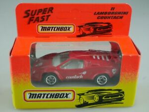 【送料無料】模型車 モデルカー ランボルギーニカウンタックマッチボックスlamborghini countach lp 500s 67f11f 61938 matchbox mb75